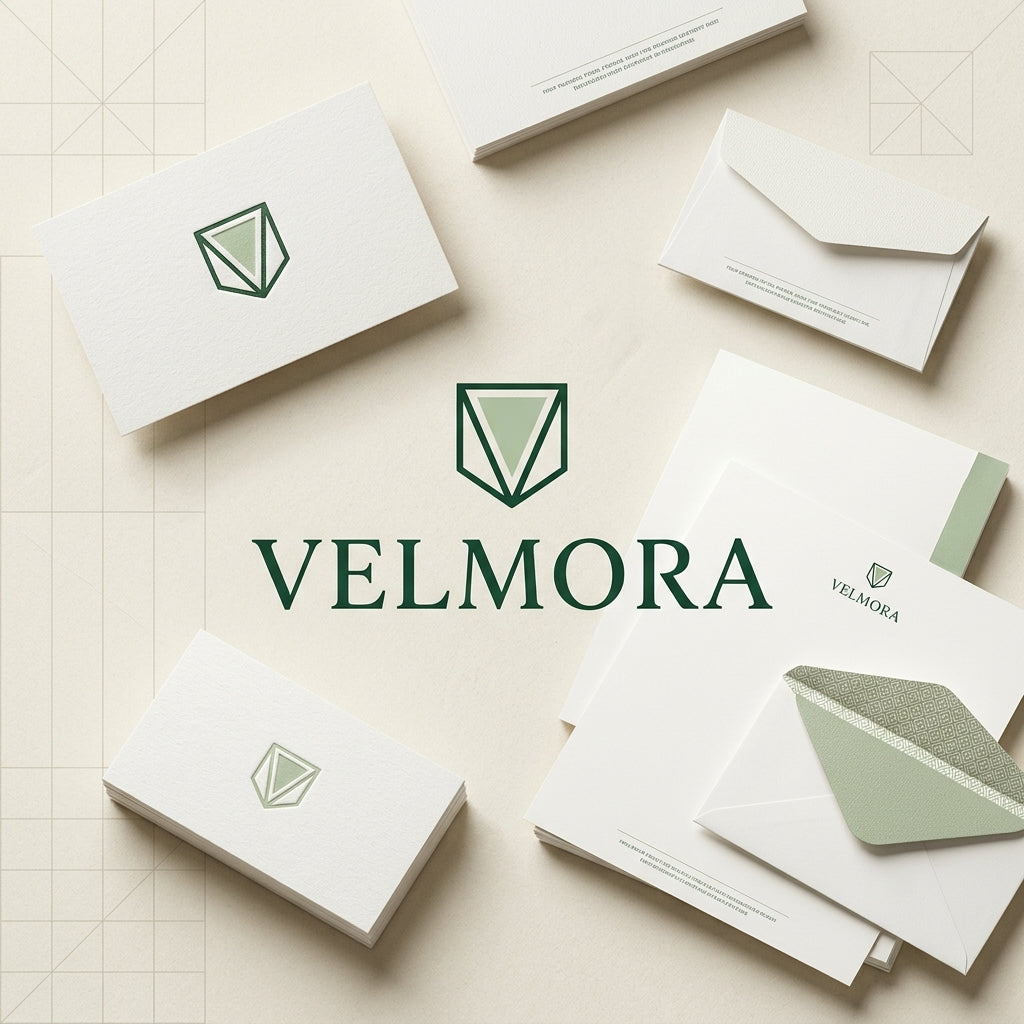 Velmora — Minimal Logo Design