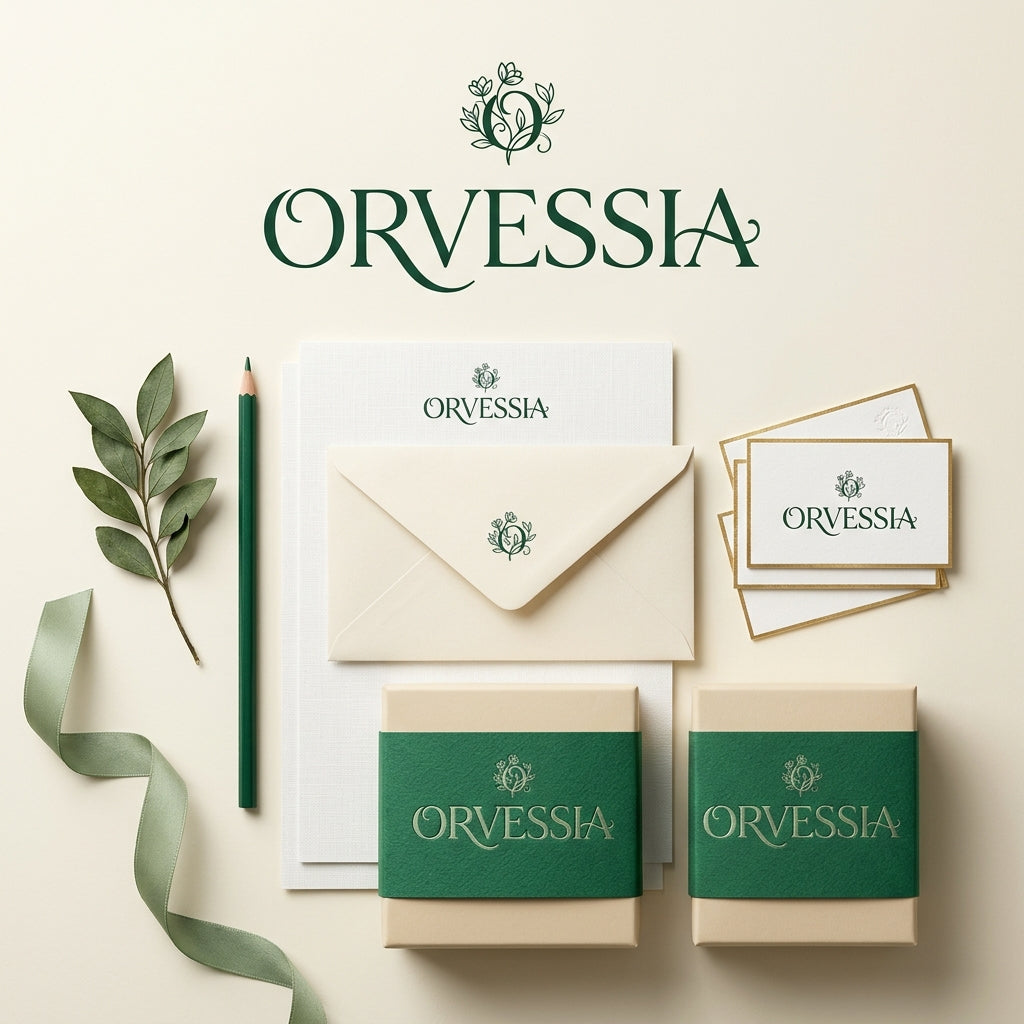 Orvessia — Signature Brand Logo