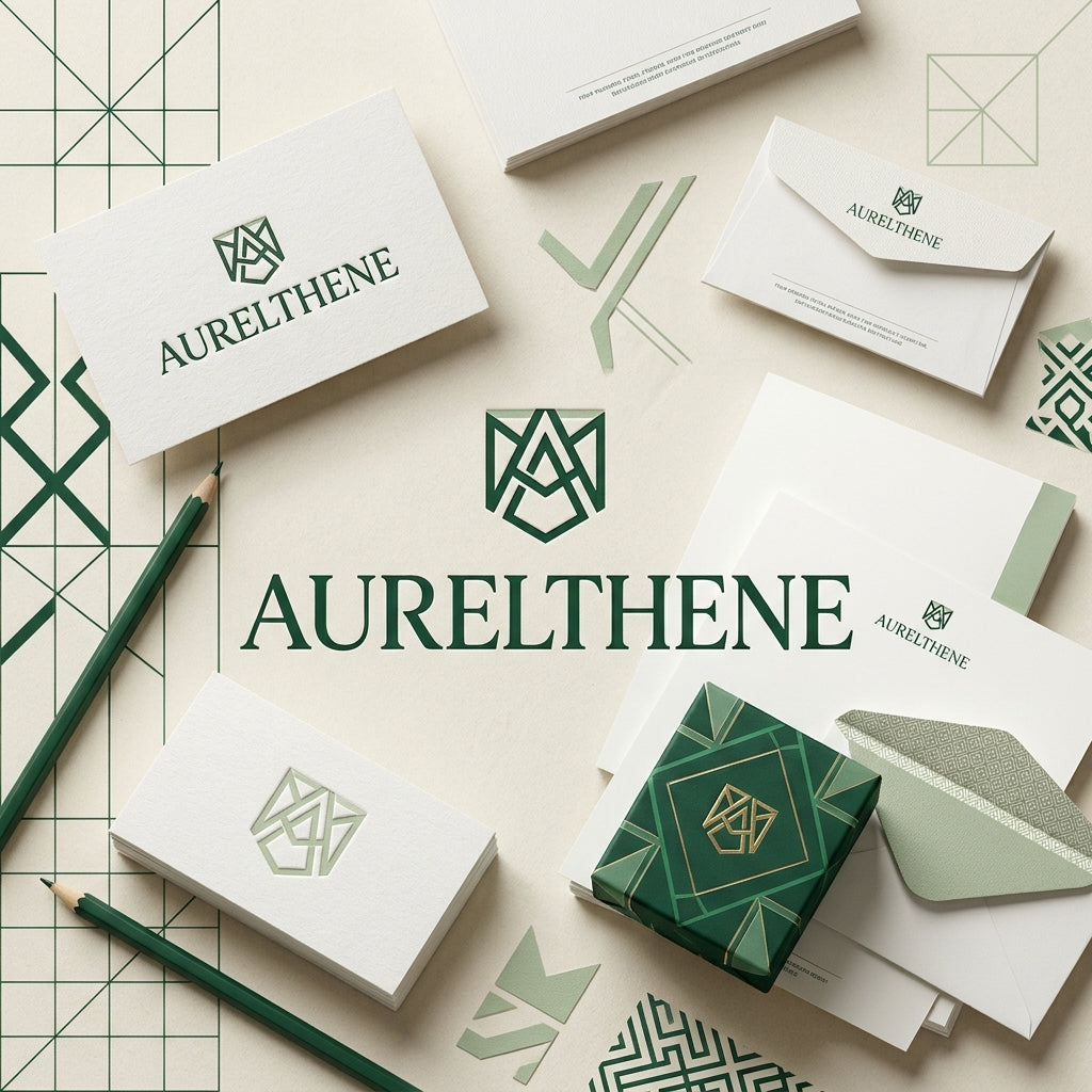 Aurelthene — Luxury Brand Identity